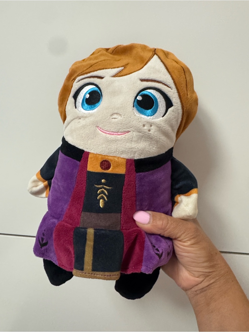 Plush Character and Jacket Toy in Purple and Brown - Kids Plush Doll